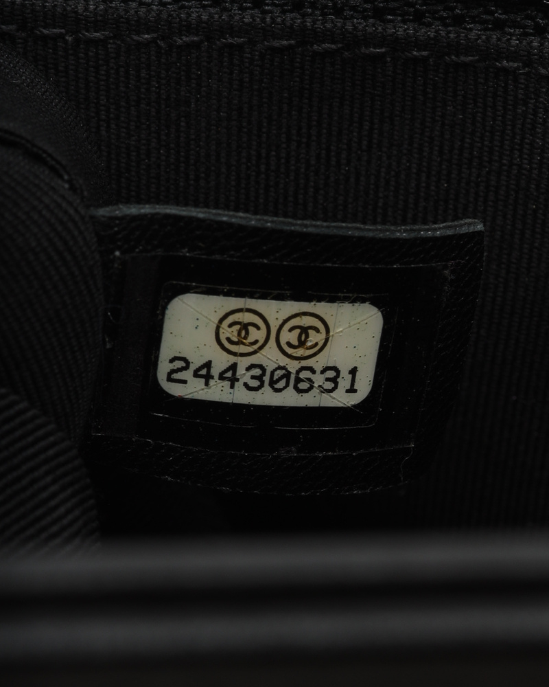 Chanel CC Chevron Top Handle Bag