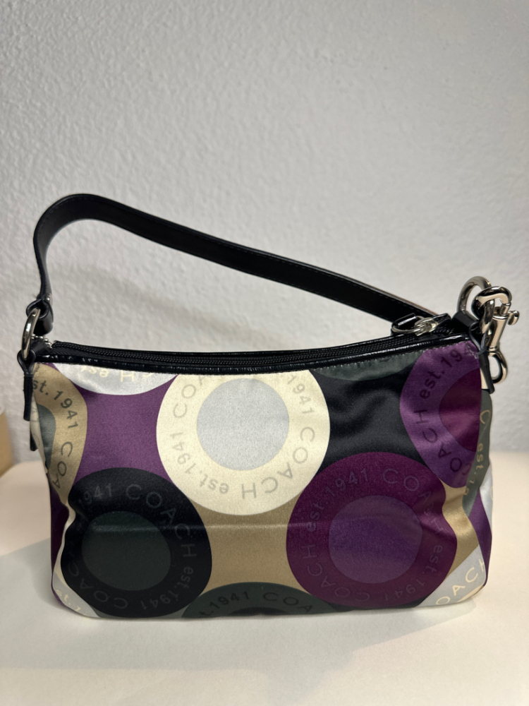 Coach Monogramm aus Satin