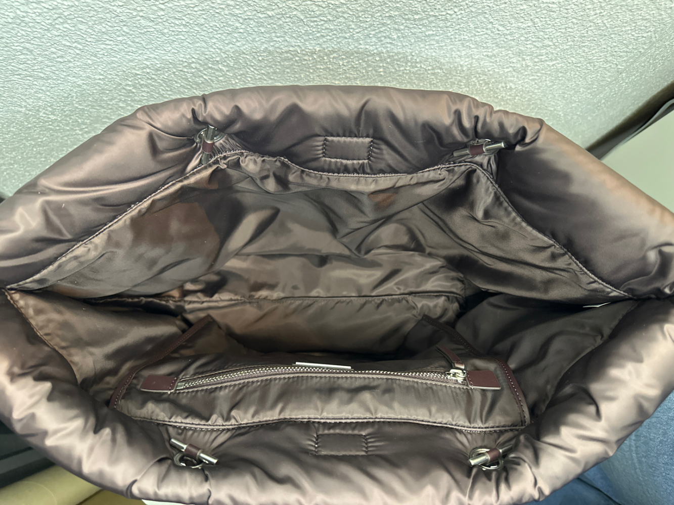 Tory Burch Herbst-Winter-Tasche Bordeaux