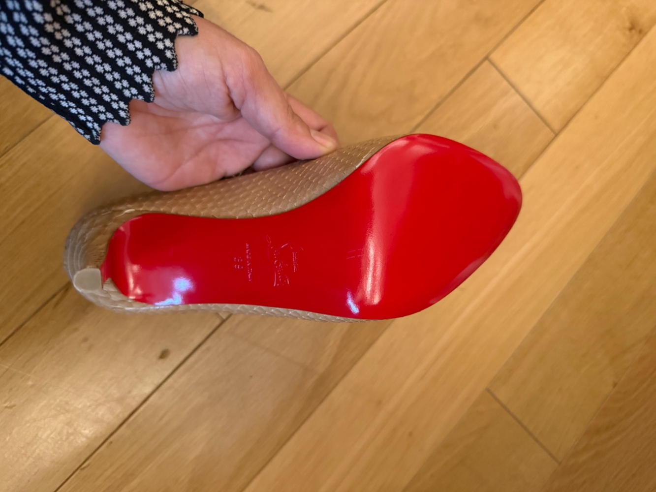 Christian Louboutin Escarpin neuf python