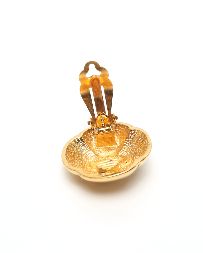 Chanel Coco Mark Clip-on Earrings