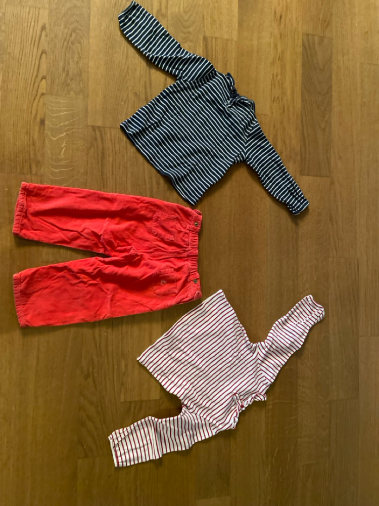 Petit Bateau Set with shirt and pants