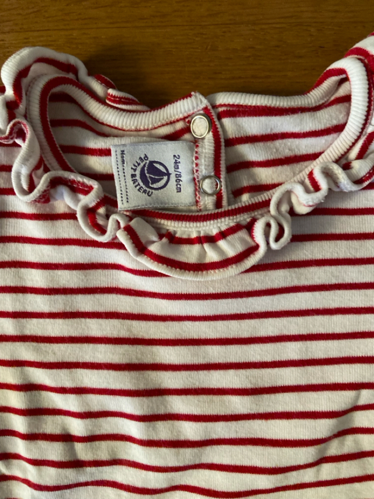 Petit Bateau Set with shirt and pants