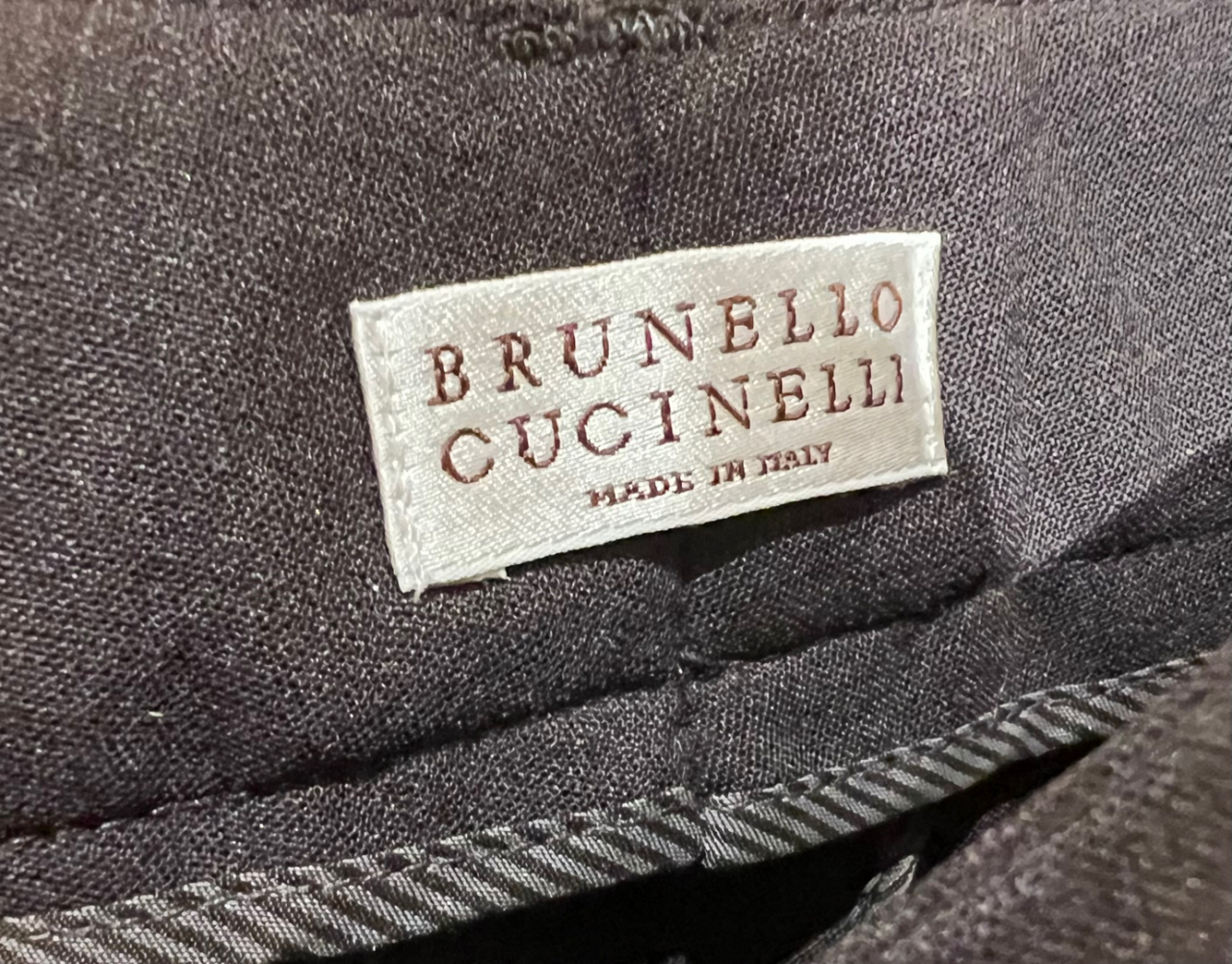 Brunello Cucinelli Pantalon en laine