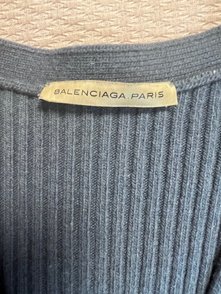 Balenciaga Long pull cintré chaud