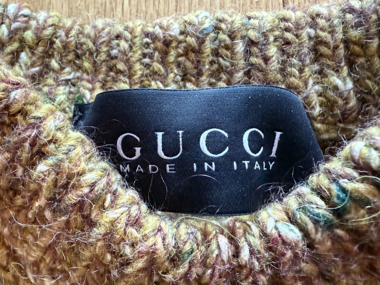 Gucci Schöner Pullover aus melierter Wolle