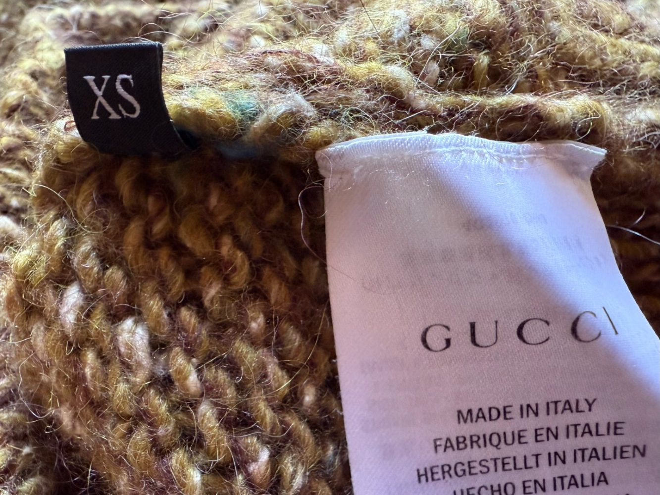 Gucci Schöner Pullover aus melierter Wolle