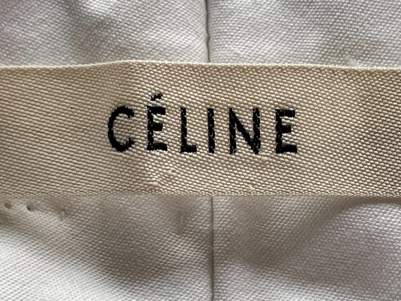 Celine Rare sky-blue Celine Phoebe Philo wool trousers!