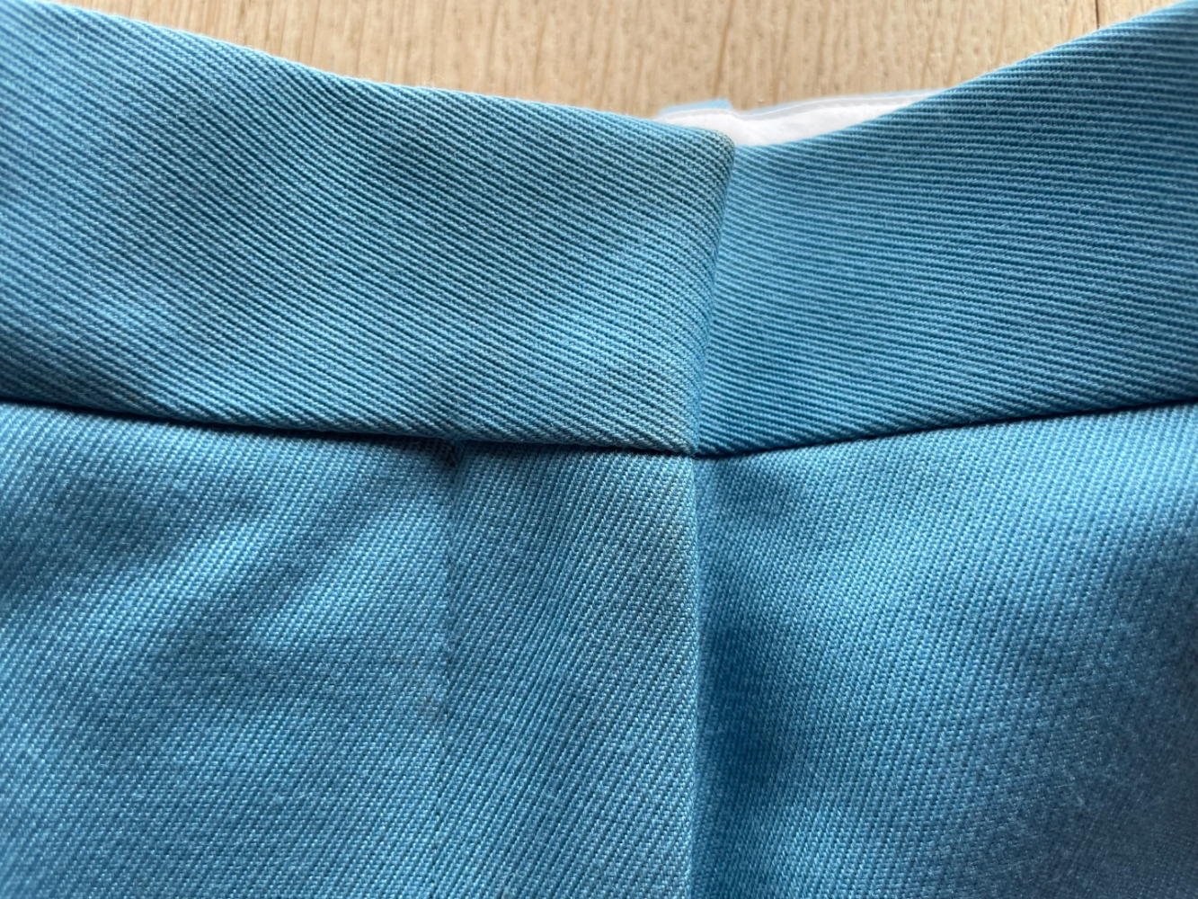 Celine Rare sky-blue Celine Phoebe Philo wool trousers!