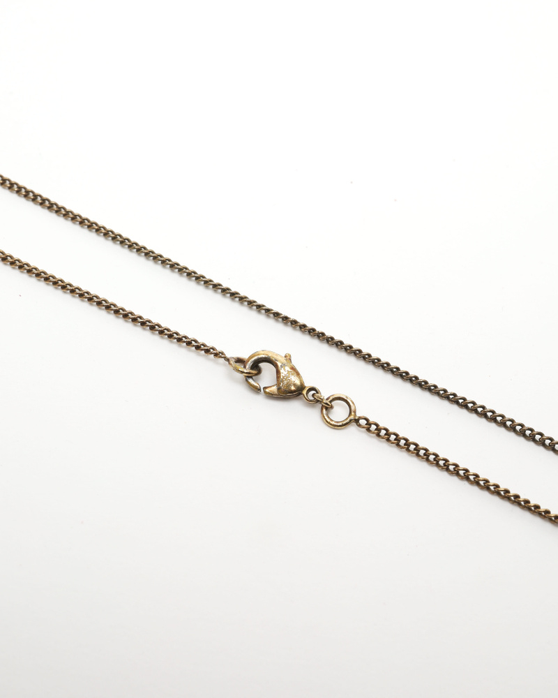 Chanel Coco Mark Rhinestone Necklace