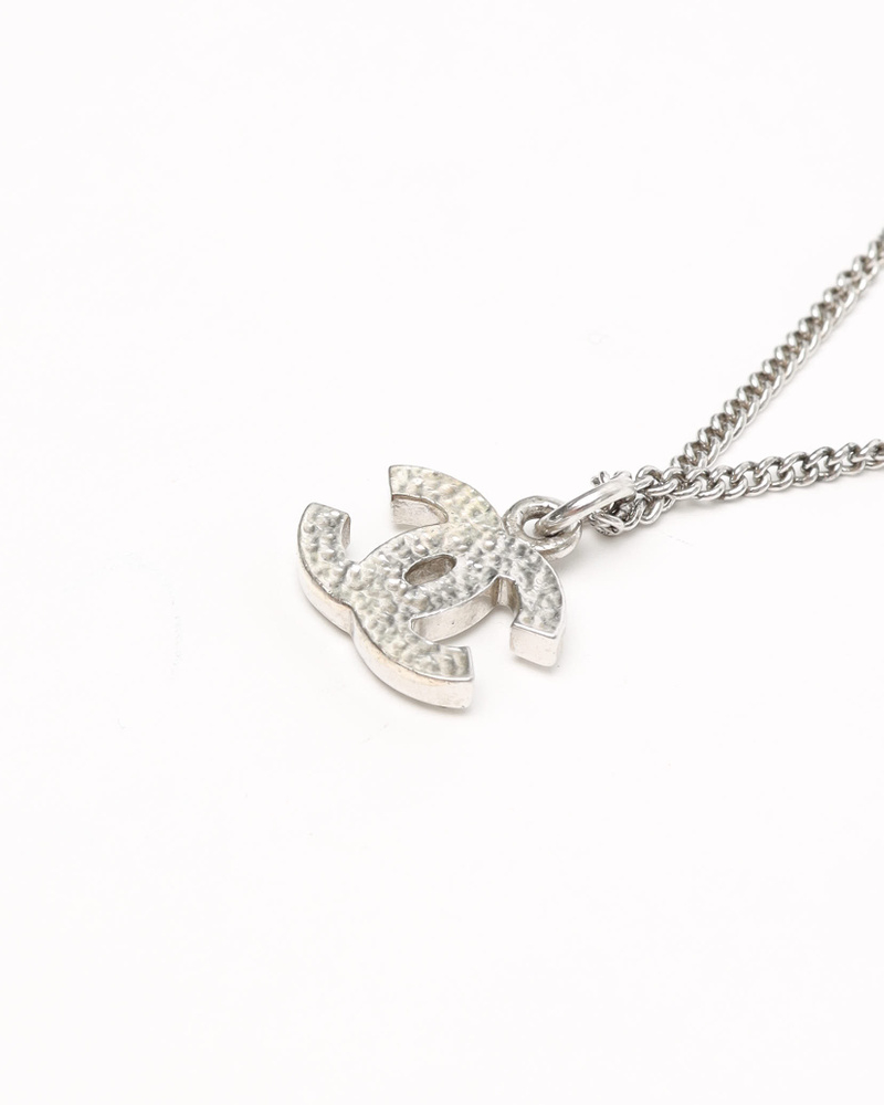 Chanel Coco Mark Rhinestone Necklace