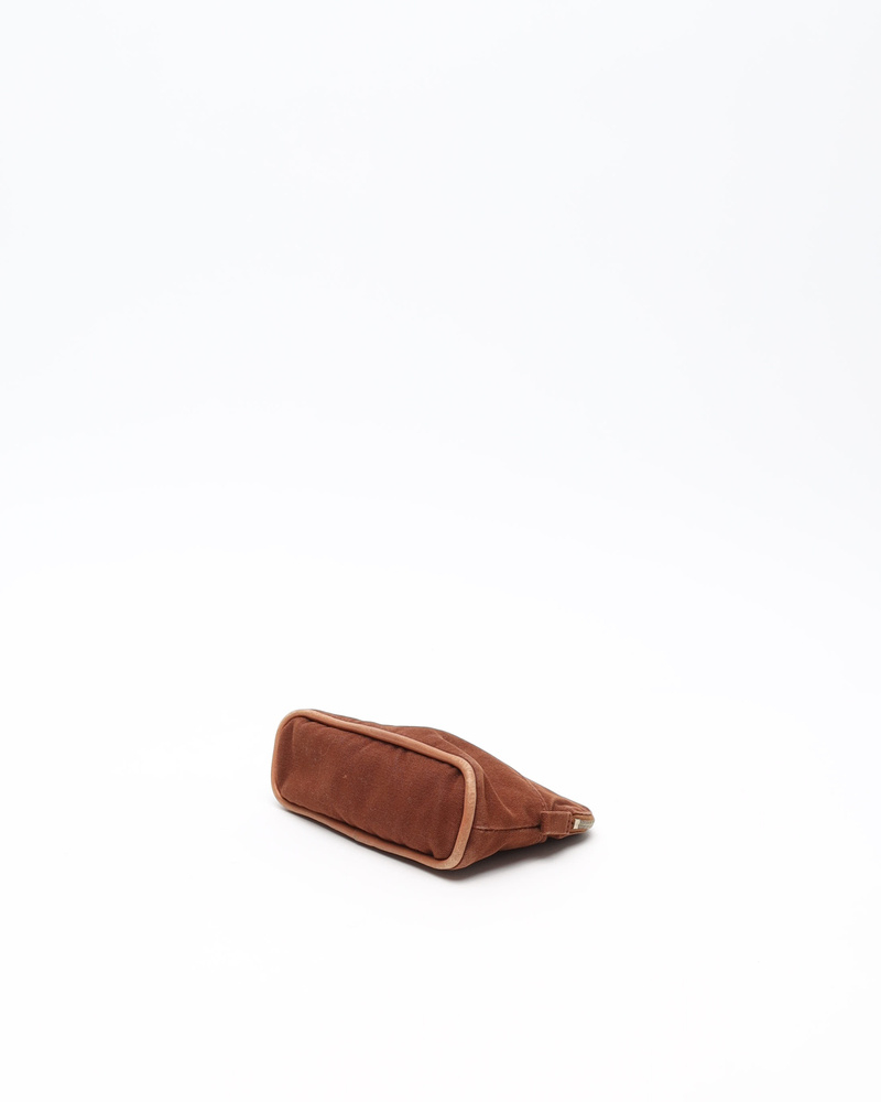 Hermès Canvas Bolide Pouch 16 Mini Brown Pouch