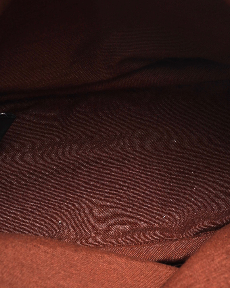 Hermès Canvas Bolide Pouch 16 Mini Brown Pouch