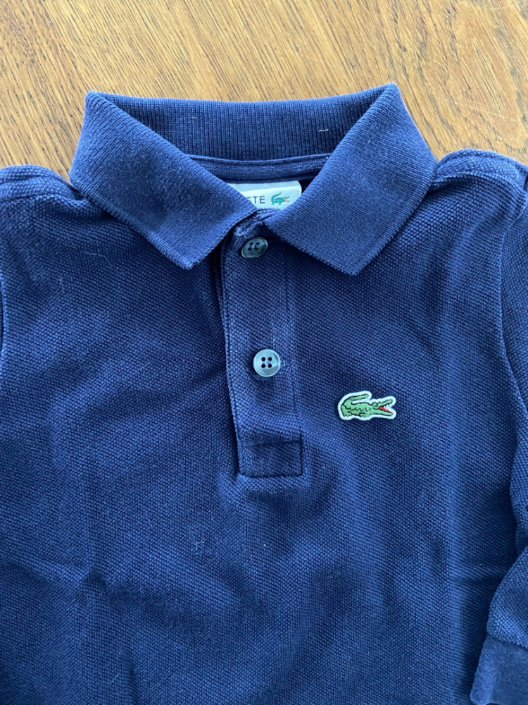 Lacoste 3 polos à manches longues