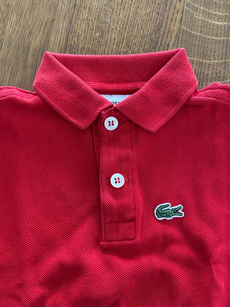 Lacoste 3 polos à manches longues