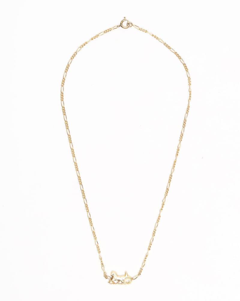 Celine Céline Horse Carriage Necklace