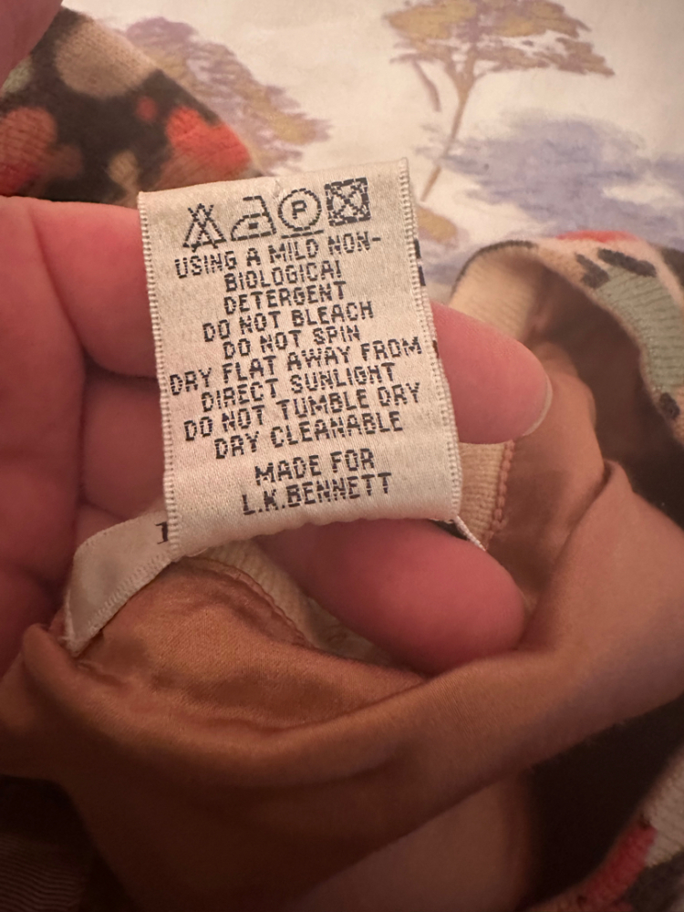 L.K. Bennett Cardigan laine doublé satin