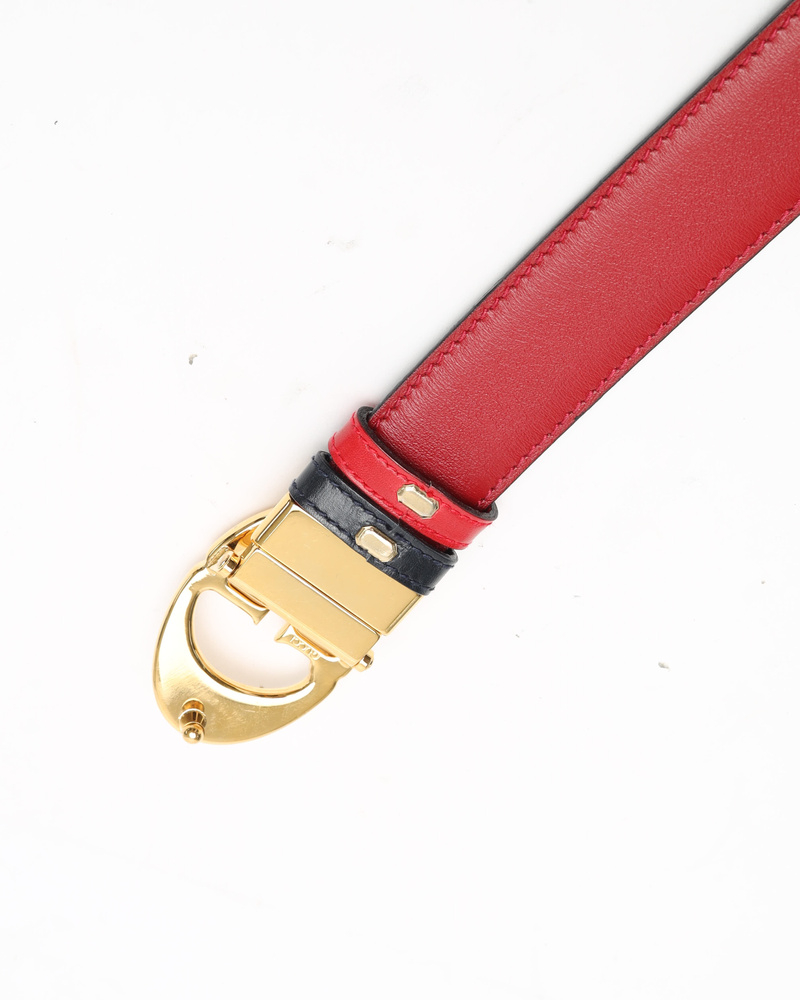 Gucci Interlocking Reversible Belt