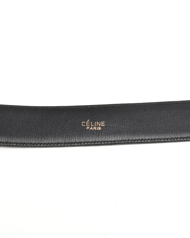 Celine Céline Horse Carriage Leather Belt