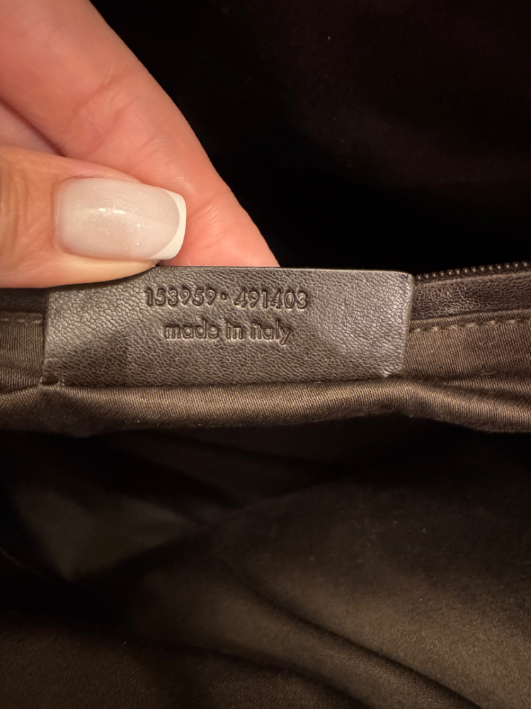 Yves Saint Laurent Muse Patent leather handbag