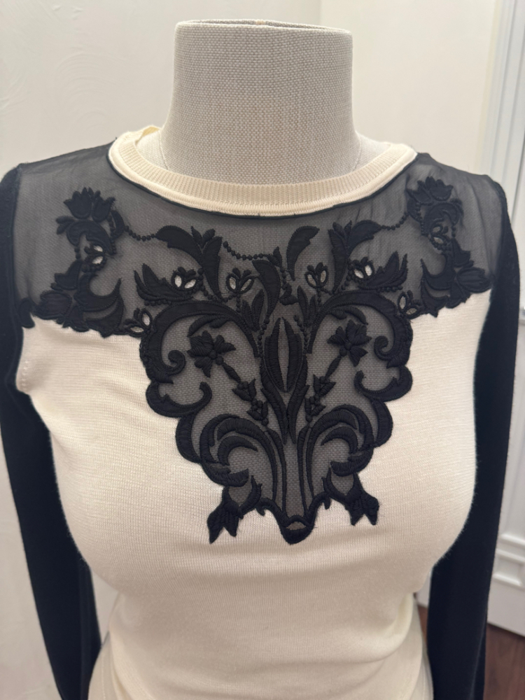 Ermanno Scervino Spitzenpullover