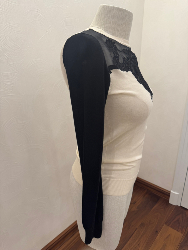 Ermanno Scervino Spitzenpullover