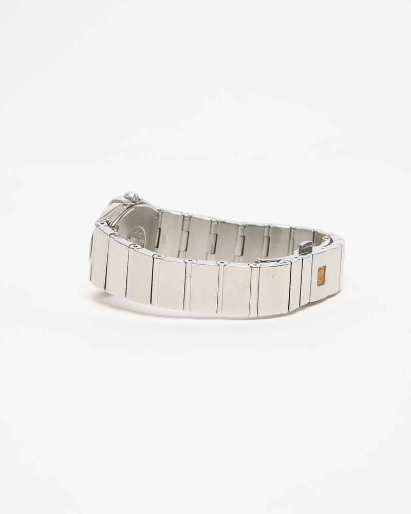 Omega Lady-Constellation 24mm Ref 123.10.24.60.51.002 Diamond Dial Watch