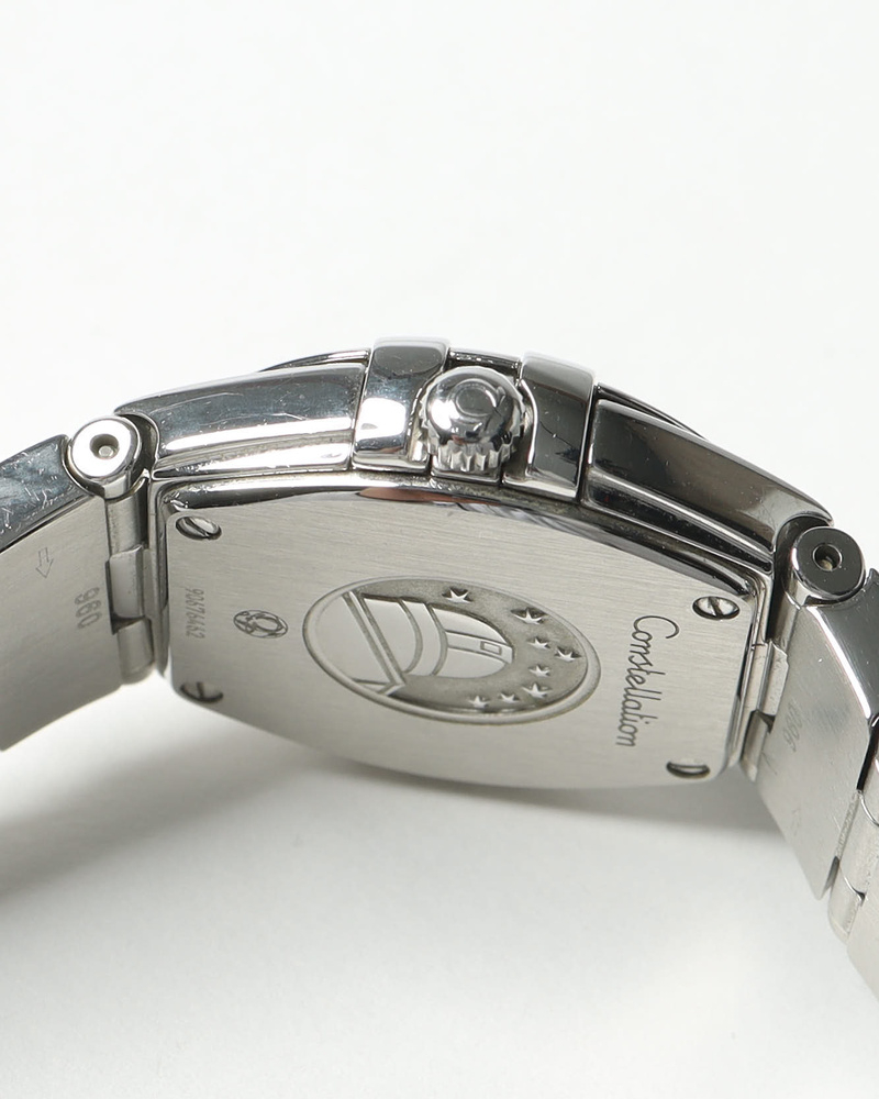 Omega Lady-Constellation 24mm Ref 123.10.24.60.51.002 Diamond Dial Watch