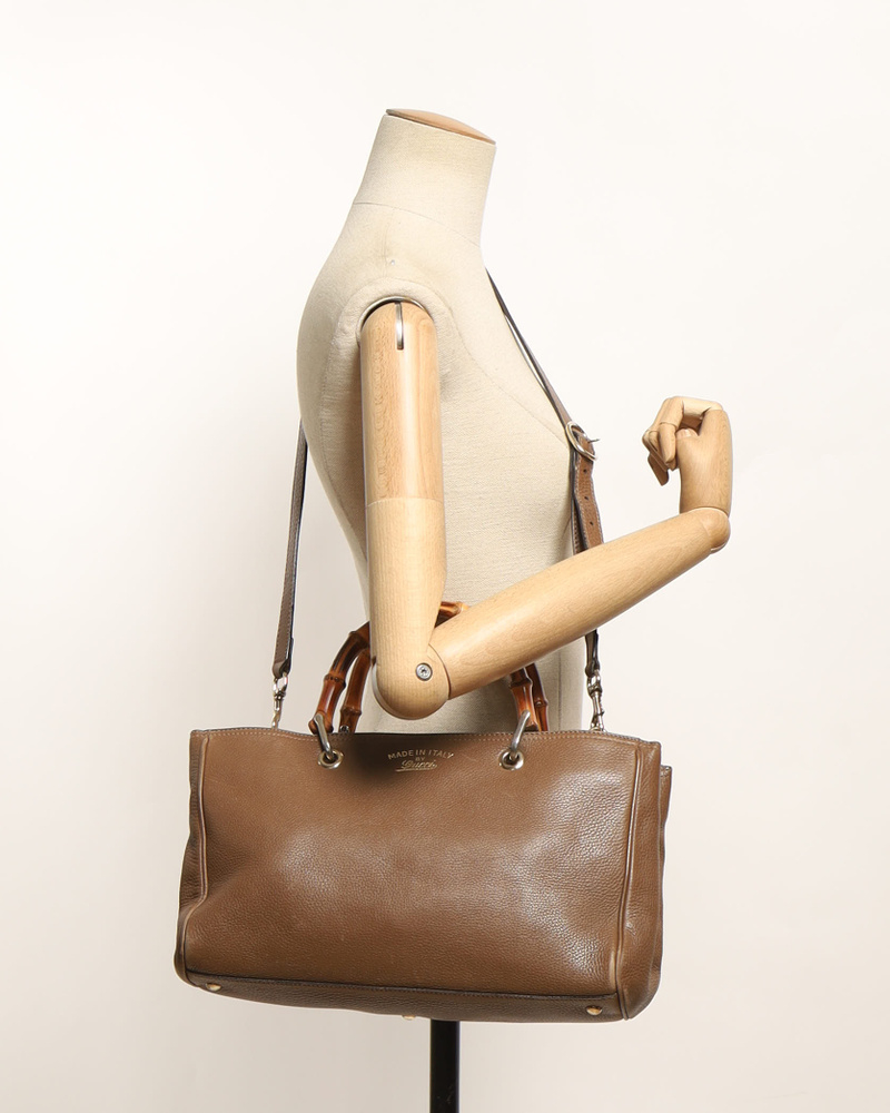 Gucci Medium Bamboo Shopper Tote Bag