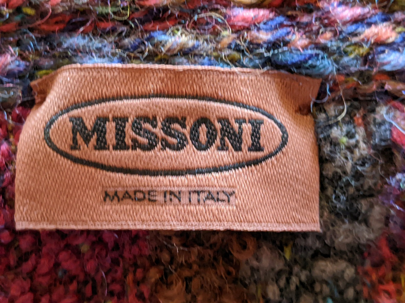 Missoni Veste mi-saison en laine et mohair