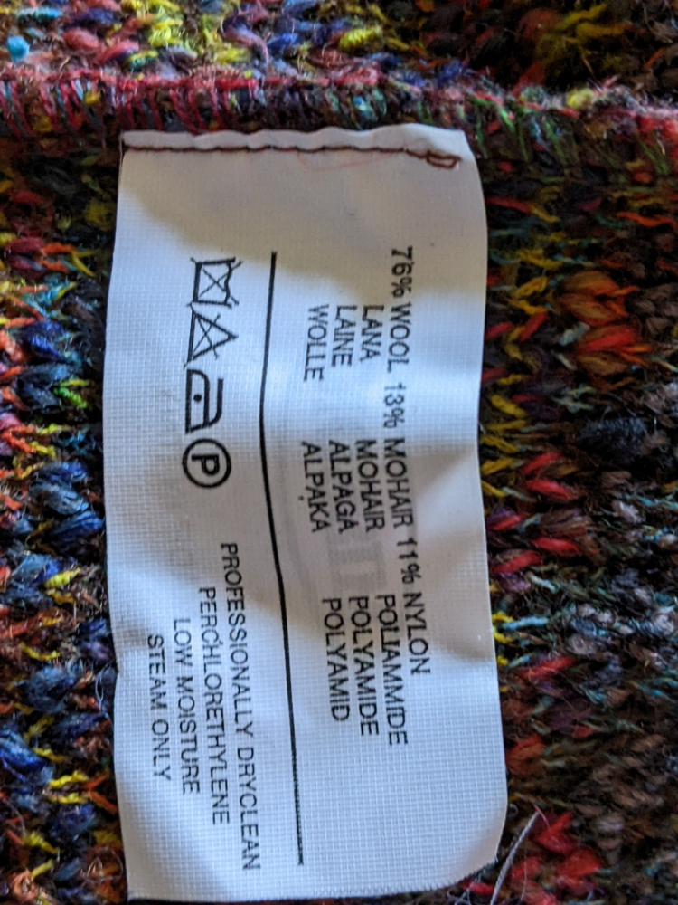 Missoni Veste mi-saison en laine et mohair