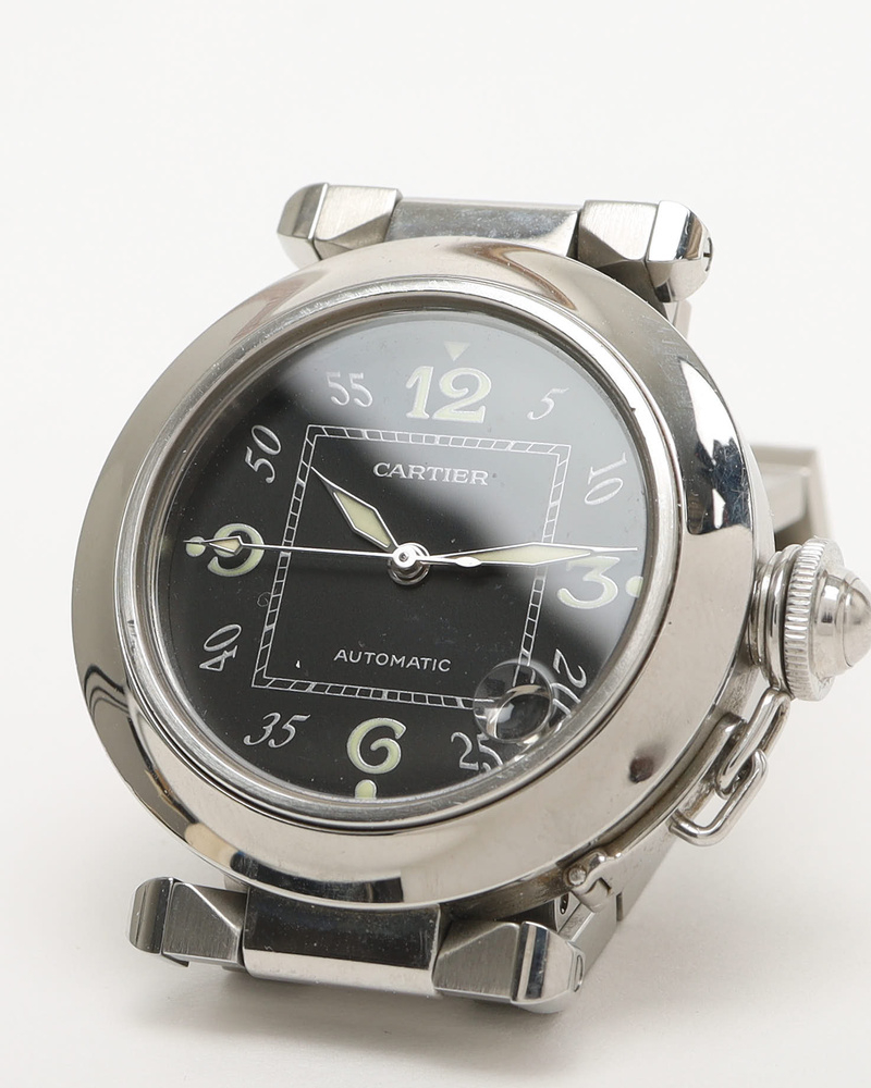 Cartier Pasha C 35mm Ref W31043M7 Full Set Watch