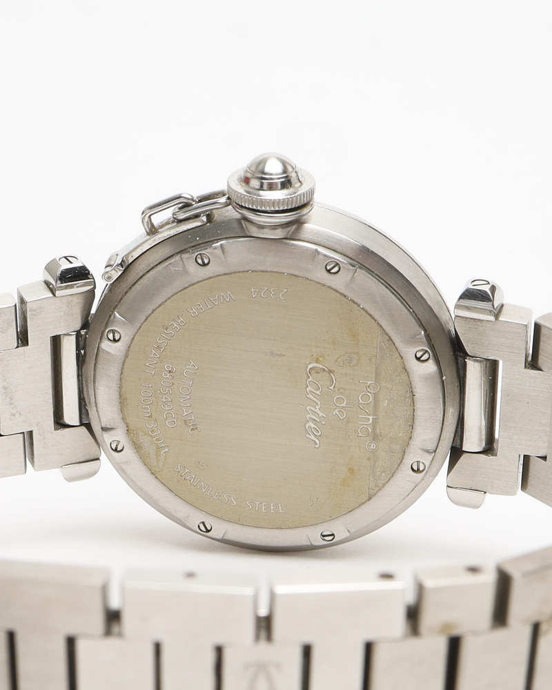 Cartier Pasha C 35mm Ref W31043M7 Full Set Watch