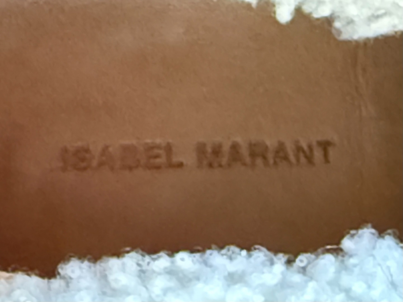 Isabel Marant Totam Keilstiefel aus Shearling