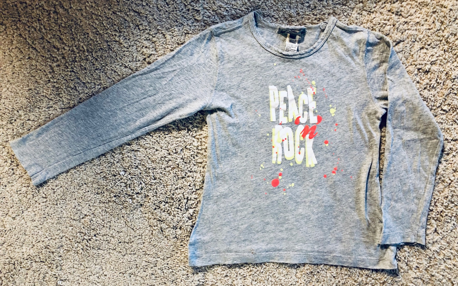 Bonpoint T-shirt à manches longues avec imprimé