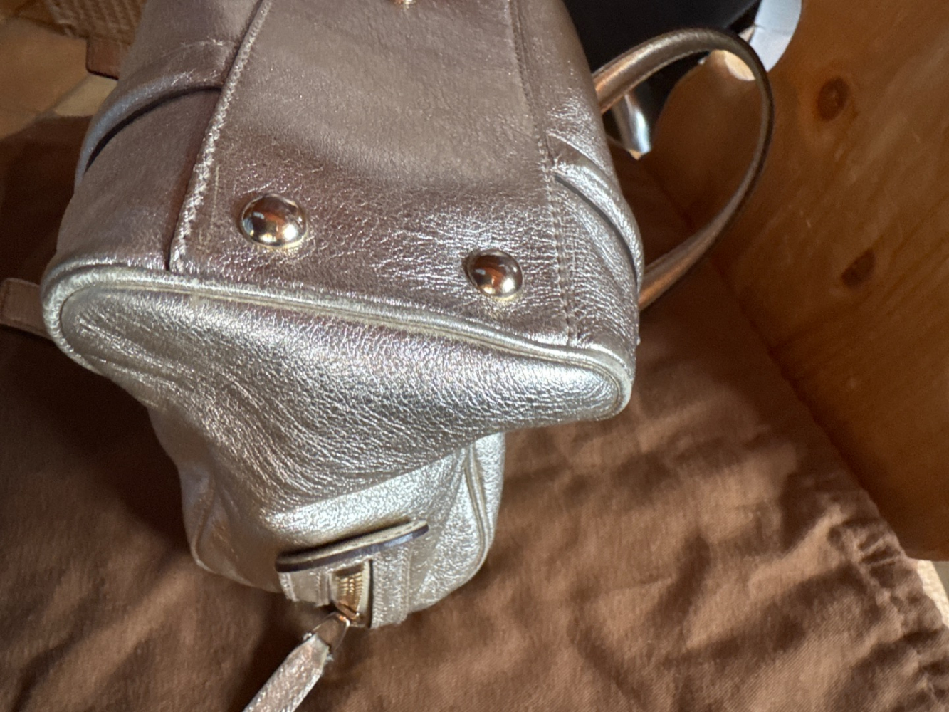 Gucci Petit sac dorée