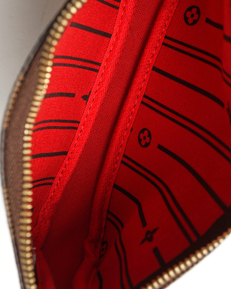 Louis Vuitton Damier Ebene Mini Pochette Accessories Bag