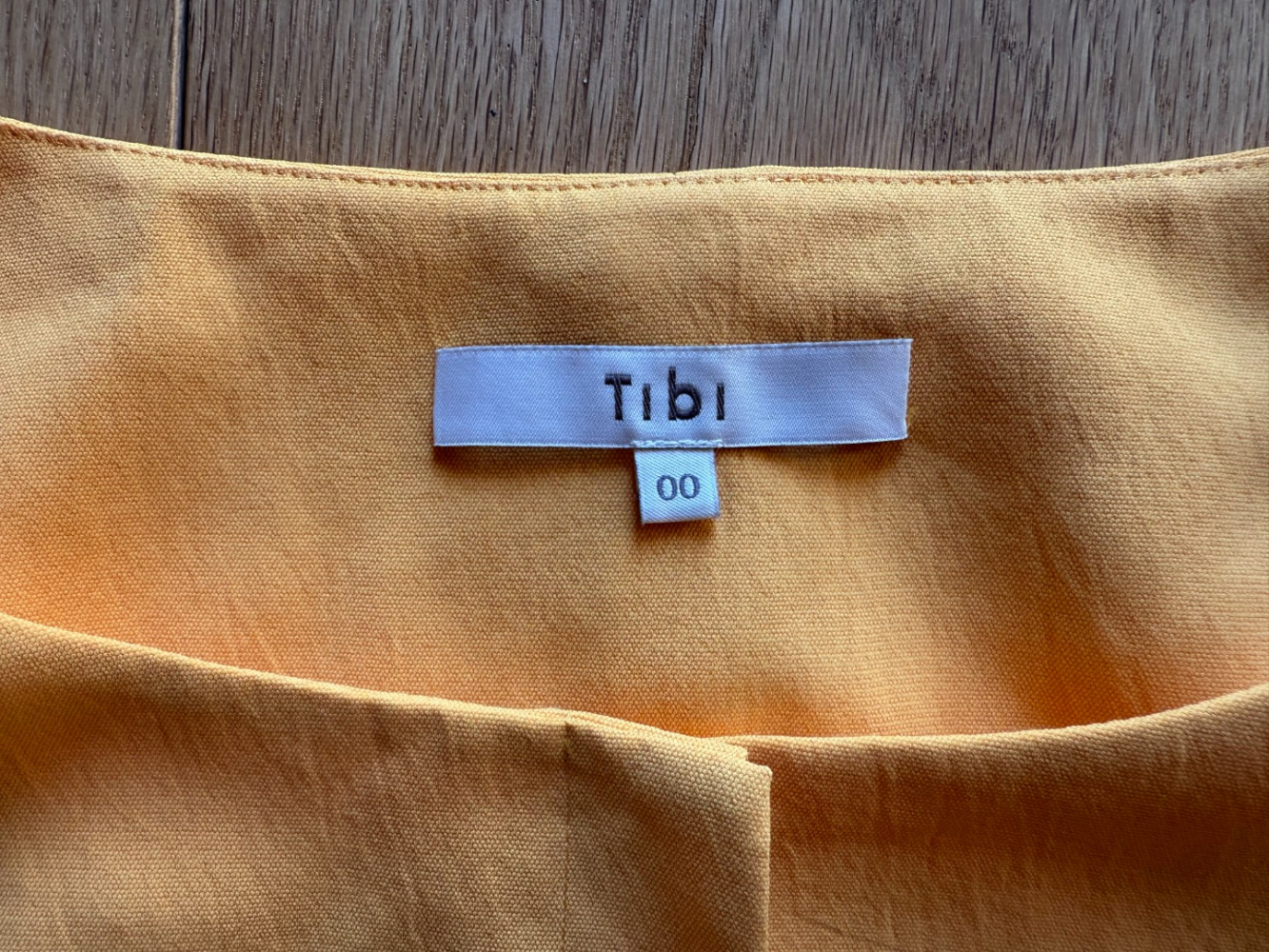 Tibi Sleeveless twill corset top