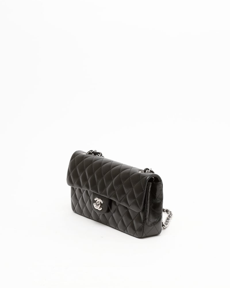 Chanel Classic East West Single Flap Bag