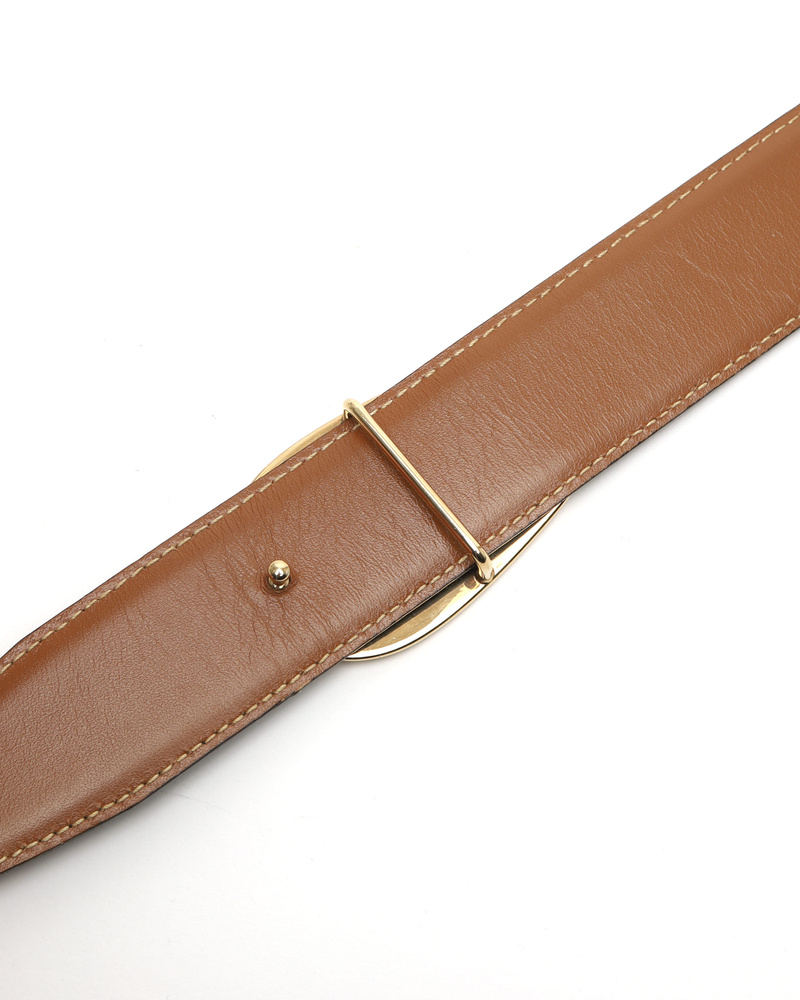 Gucci G Leather Belt