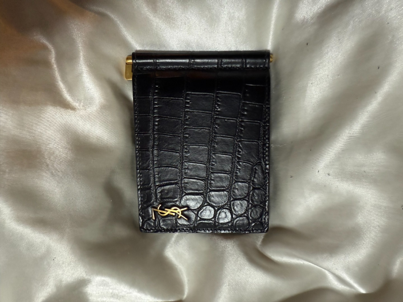 Saint Laurent Men's 'Cassandra Monogram Money Clip' Wallet