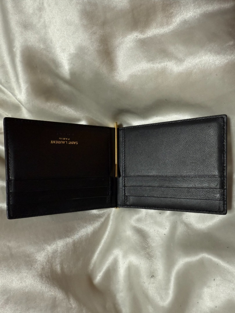 Saint Laurent Men's 'Cassandra Monogram Money Clip' Wallet
