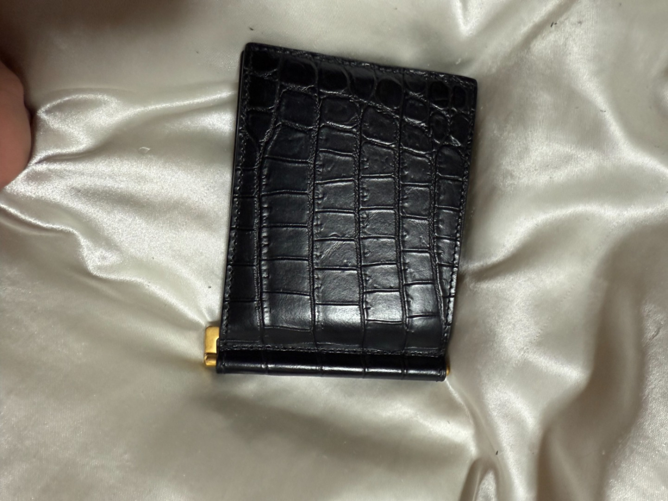 Saint Laurent Men's 'Cassandra Monogram Money Clip' Wallet