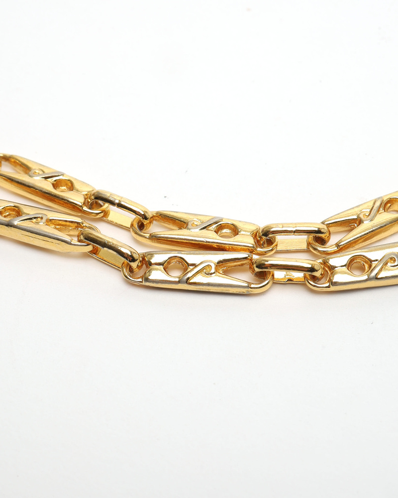 Celine Céline Paperclip Necklace