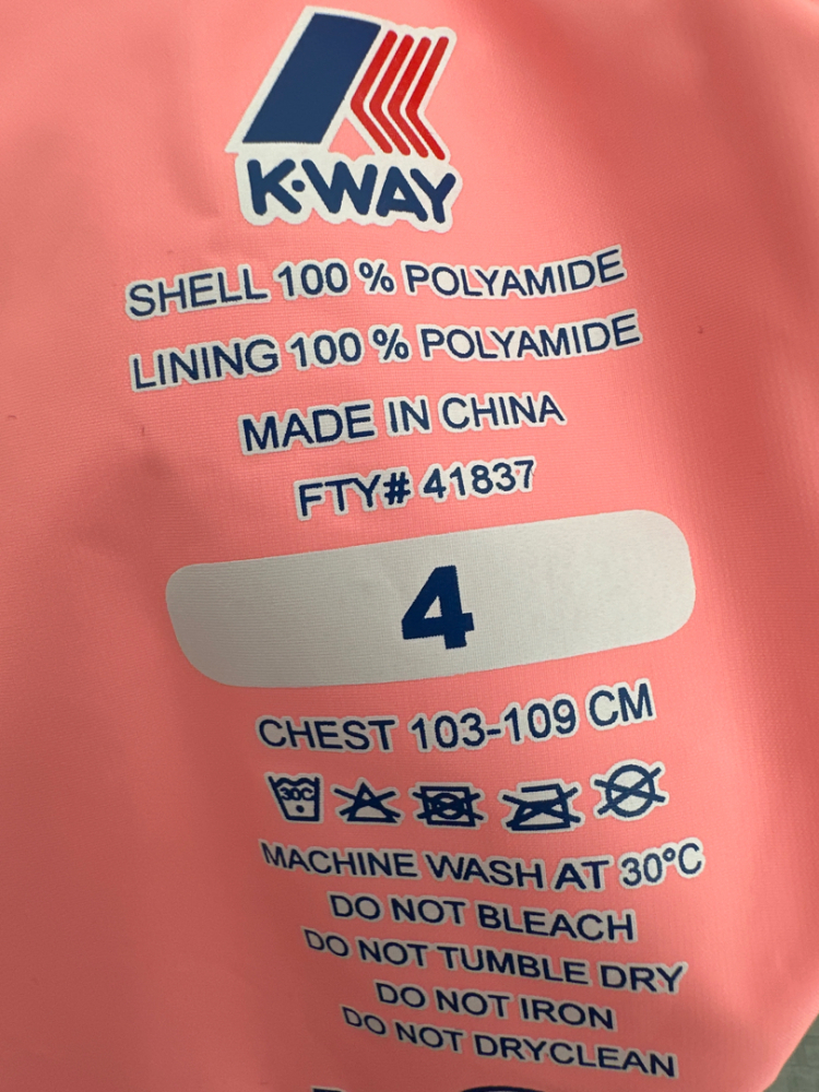 K-Way Frühling Farbe