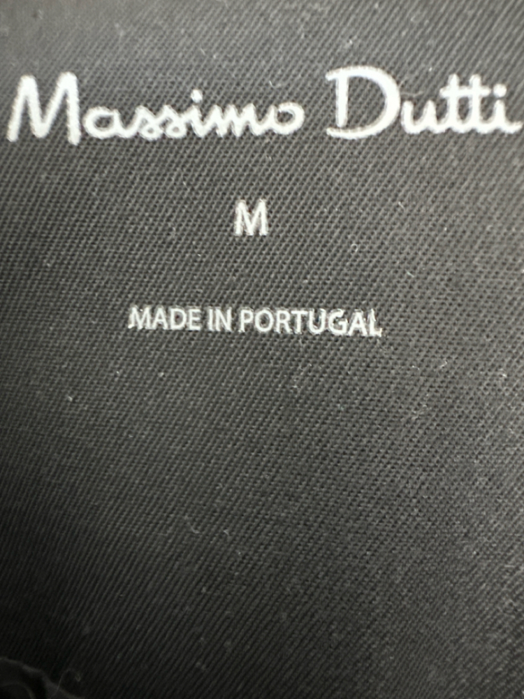 Massimo Dutti Trench noir classique