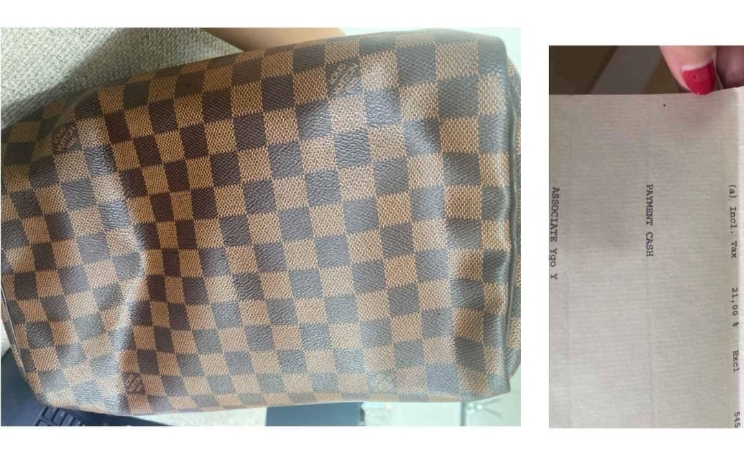 Louis Vuitton speedy 30 damier ebene