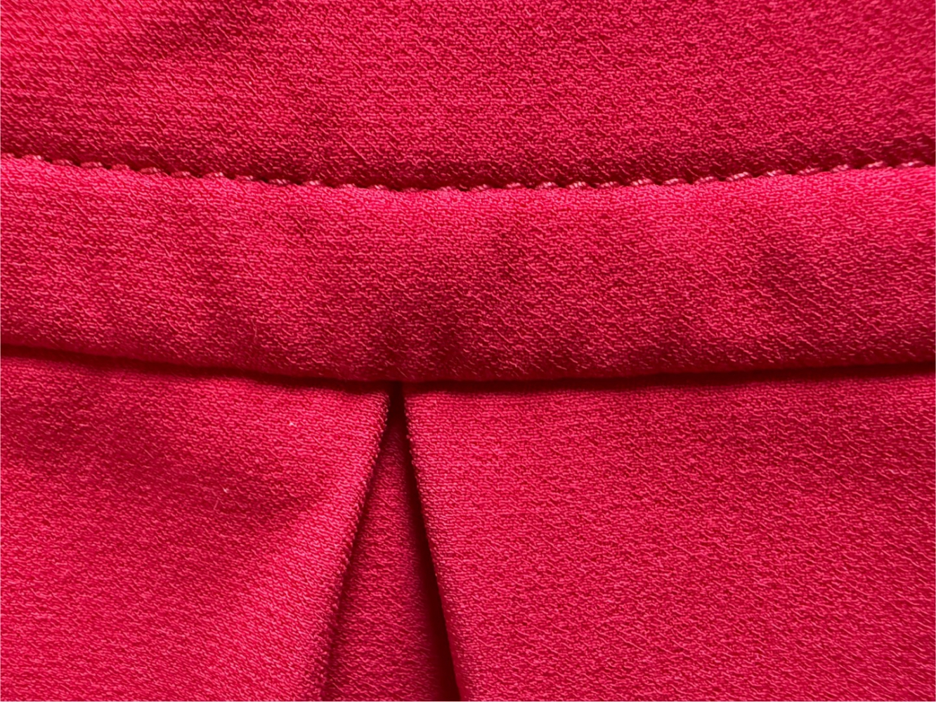 Miu Miu Mini robe plissée rouge