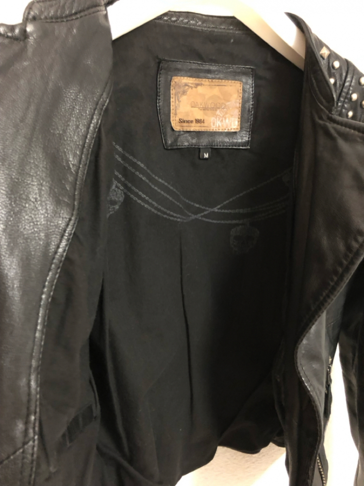 Oakwood Veste en cuir