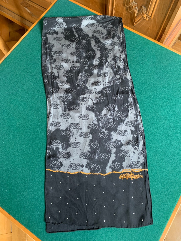 Harley Davidson 100% Foulard en soie extra fine Condition : Nouveau